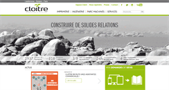 Desktop Screenshot of cloitre-imp.fr